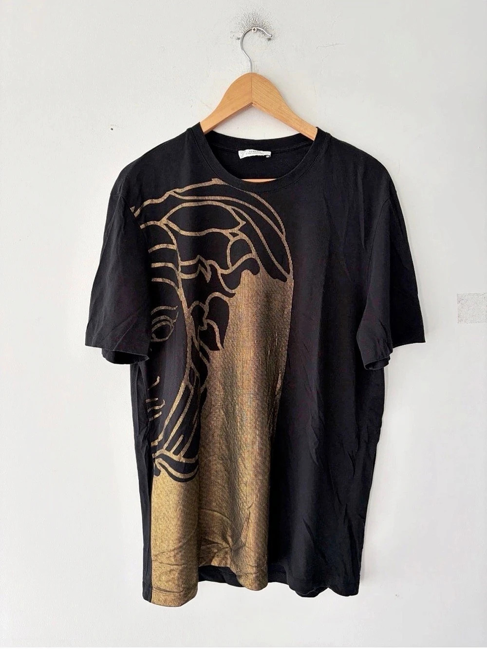 Versace Collection Tees - Short Sleeve Black Gold Size L